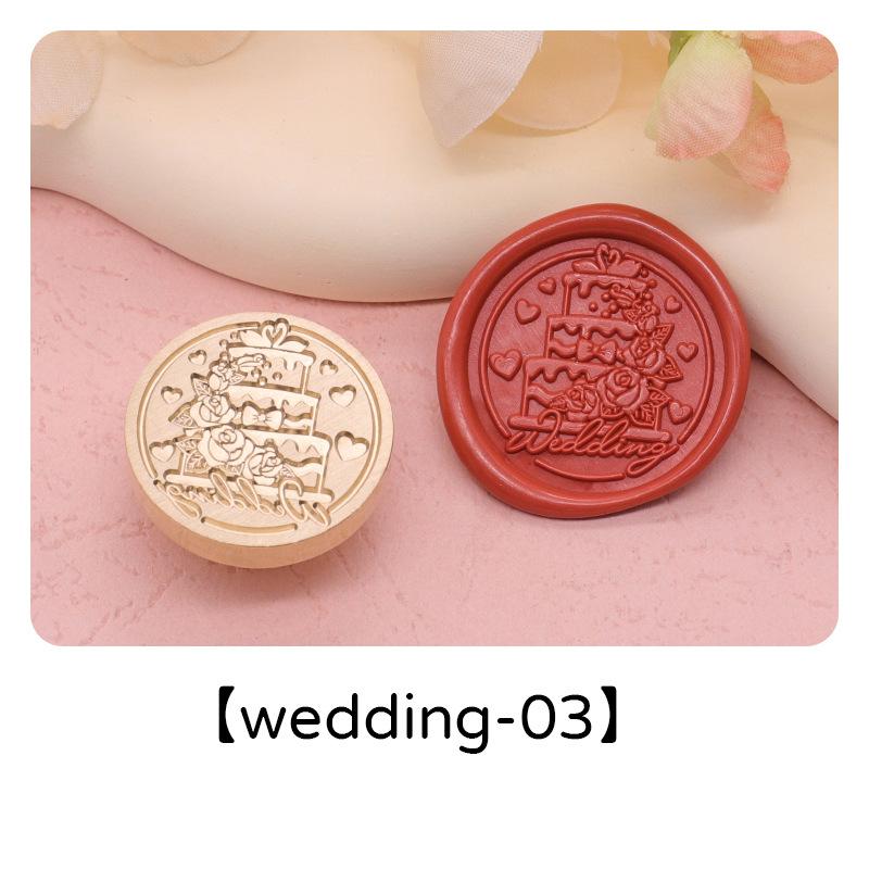 Wedding Wax Seal Stamp Brass Heads