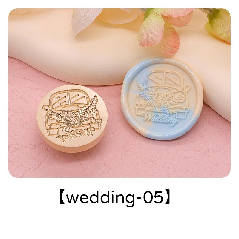 Wedding Wax Seal Stamp Brass Heads