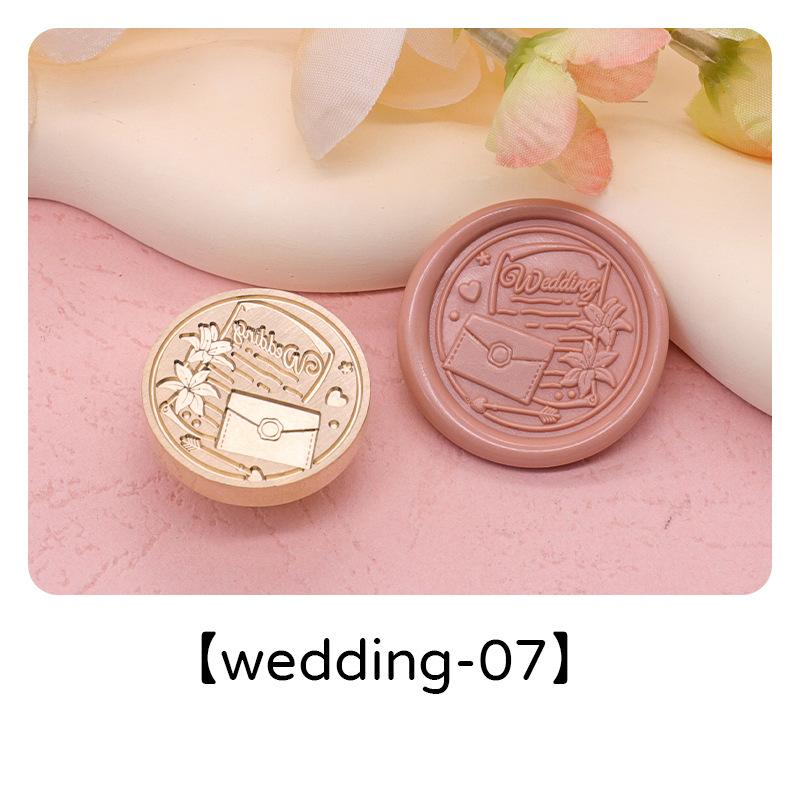 Wedding Wax Seal Stamp Brass Heads