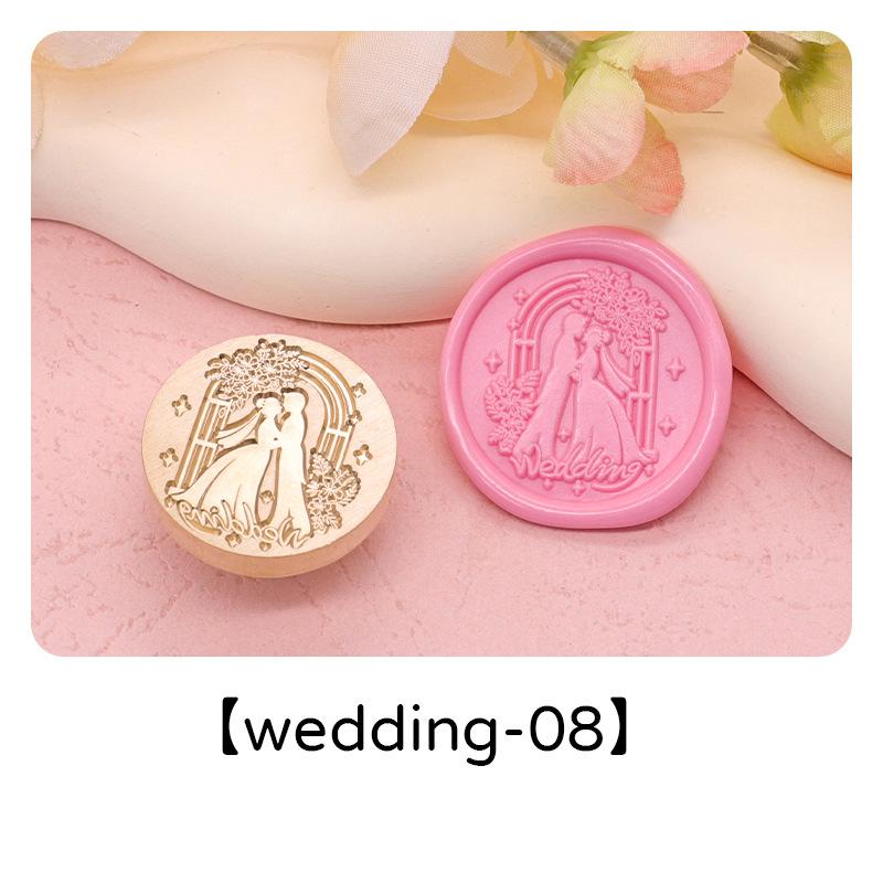 Wedding Wax Seal Stamp Brass Heads