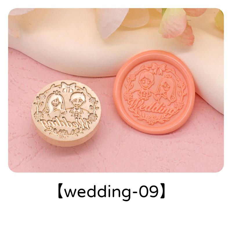 Wedding Wax Seal Stamp Brass Heads