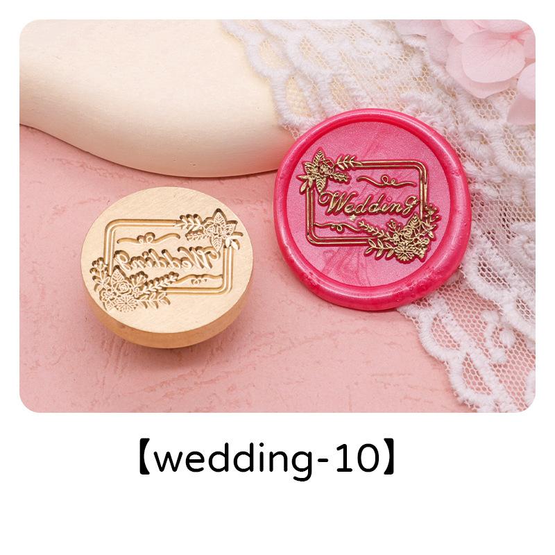 Wedding Wax Seal Stamp Brass Heads
