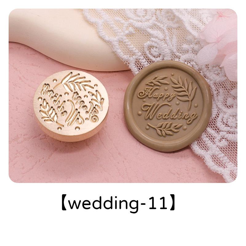 Wedding Wax Seal Stamp Brass Heads