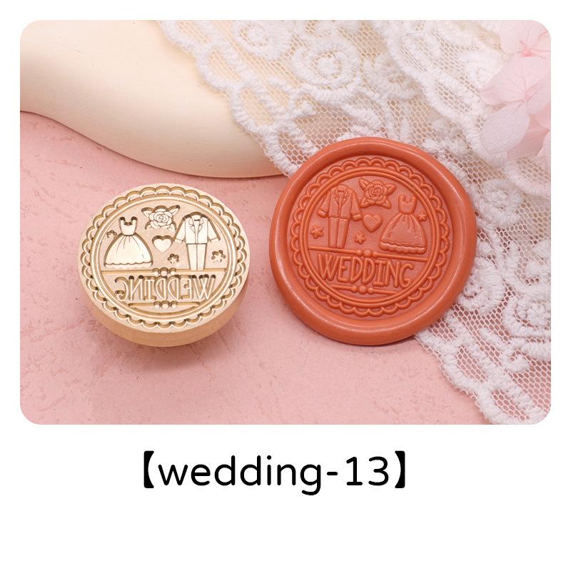 Wedding Wax Seal Stamp Brass Heads