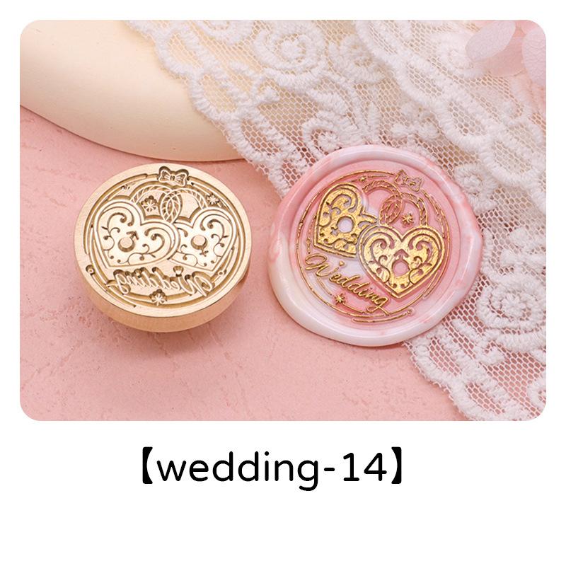 Wedding Wax Seal Stamp Brass Heads