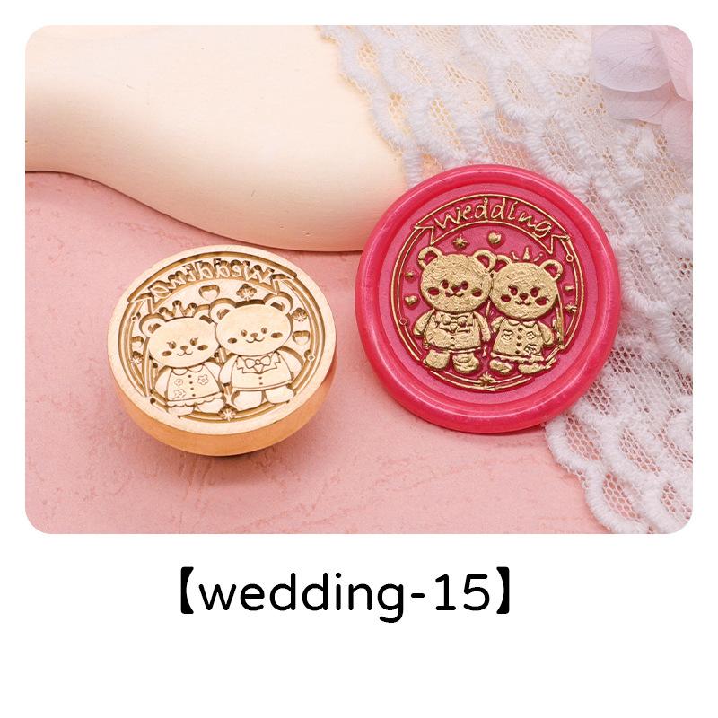 Wedding Wax Seal Stamp Brass Heads