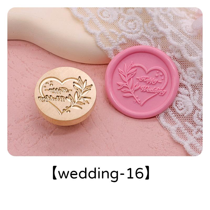 Wedding Wax Seal Stamp Brass Heads