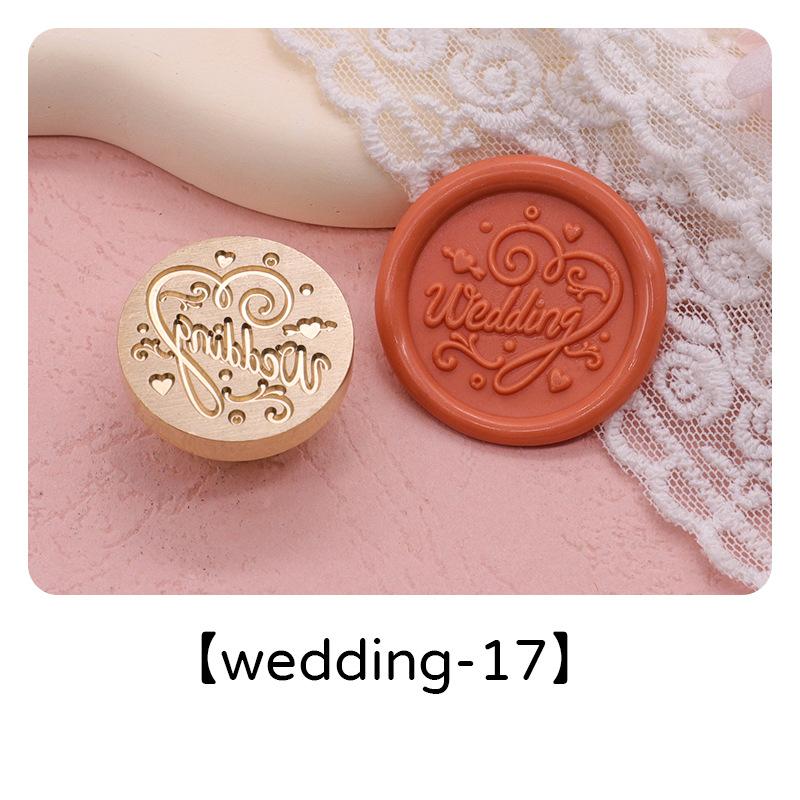 Wedding Wax Seal Stamp Brass Heads