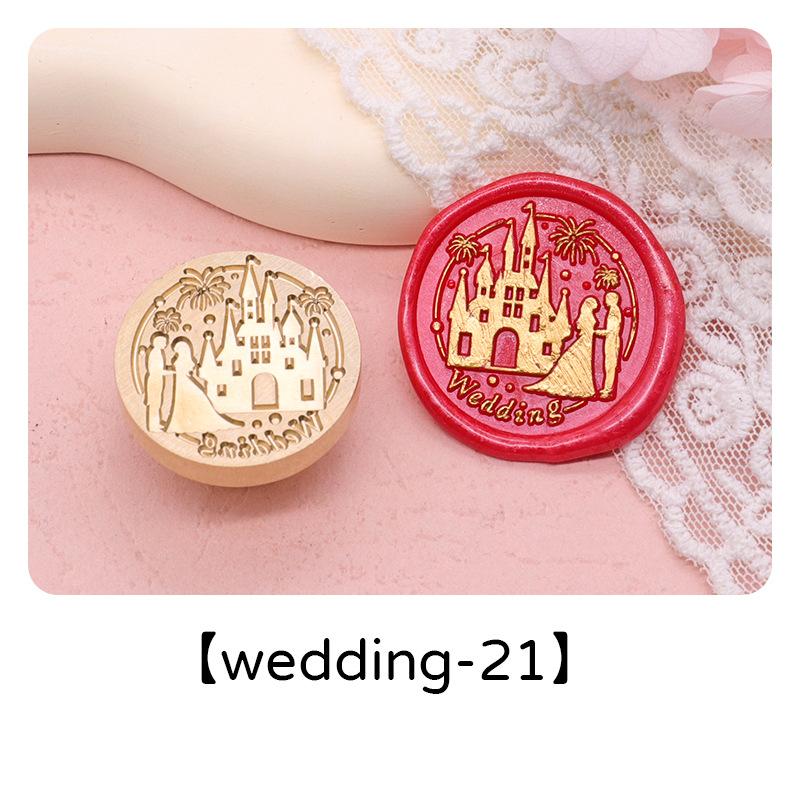 Wedding Wax Seal Stamp Brass Heads