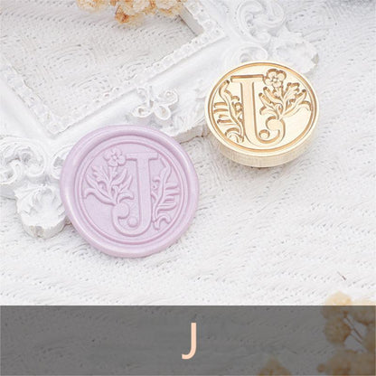 26 Alphabet Letters Classic A-Z Wax Seal Stamp Brass Head