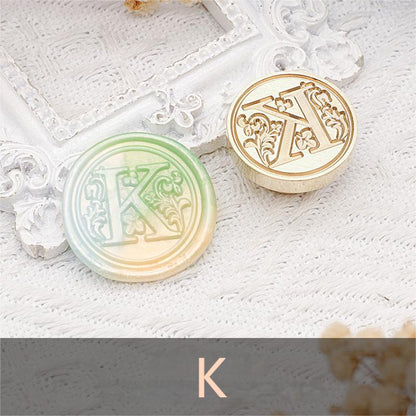 26 Alphabet Letters Classic A-Z Wax Seal Stamp Brass Head