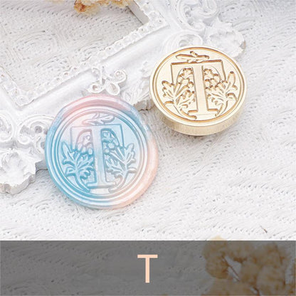 26 Alphabet Letters Classic A-Z Wax Seal Stamp Brass Head