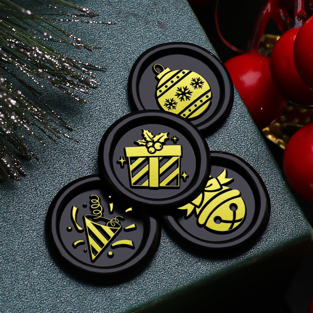 1.5cm Christmas Wax Seal Stamp Brass Head