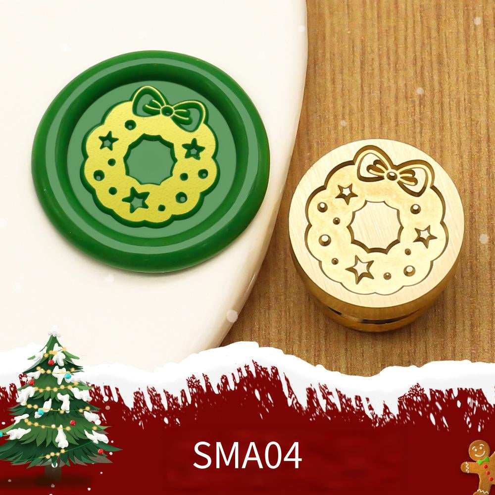 1.5cm Christmas Wax Seal Stamp Brass Head