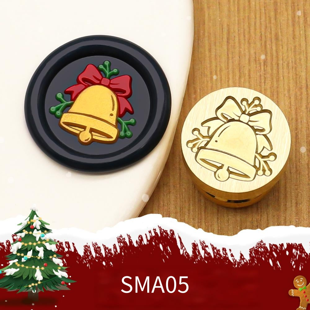 1.5cm Christmas Wax Seal Stamp Brass Head