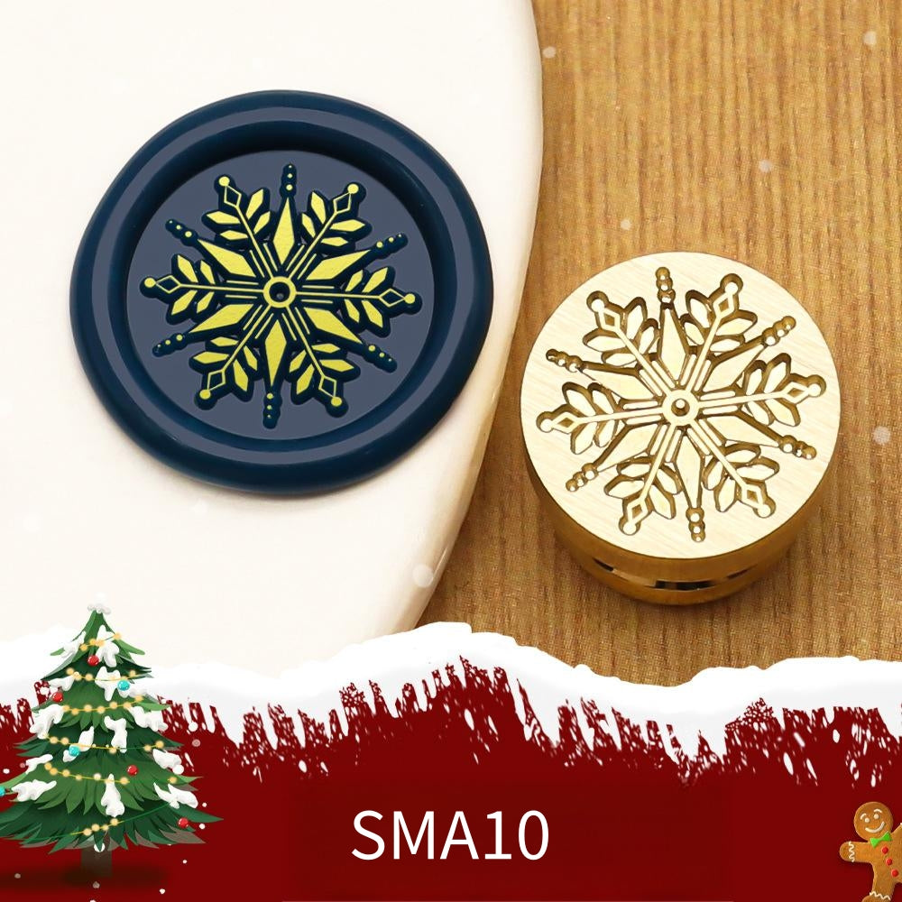 1.5cm Christmas Wax Seal Stamp Brass Head