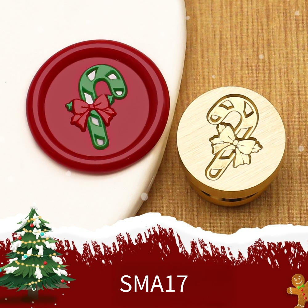 1.5cm Christmas Wax Seal Stamp Brass Head