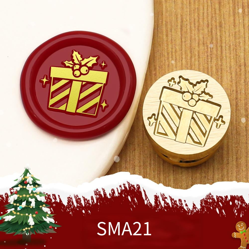 1.5cm Christmas Wax Seal Stamp Brass Head