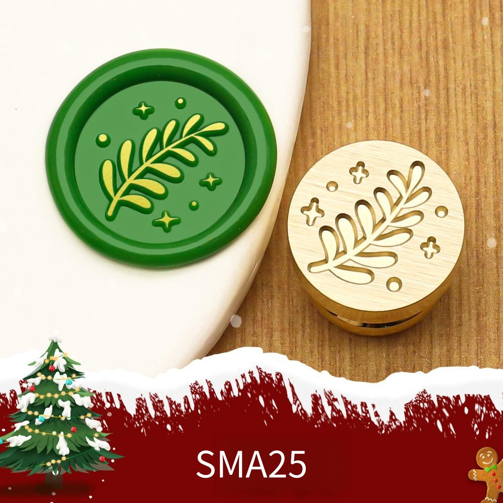 1.5cm Christmas Wax Seal Stamp Brass Head