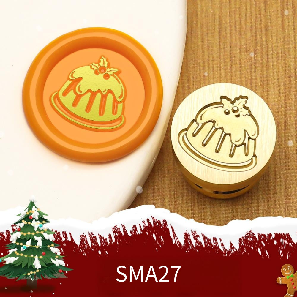 1.5cm Christmas Wax Seal Stamp Brass Head