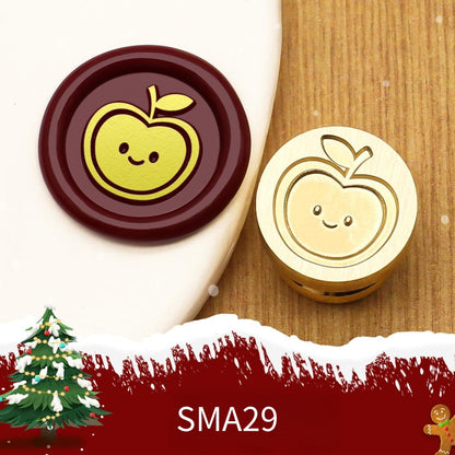 1.5cm Christmas Wax Seal Stamp Brass Head