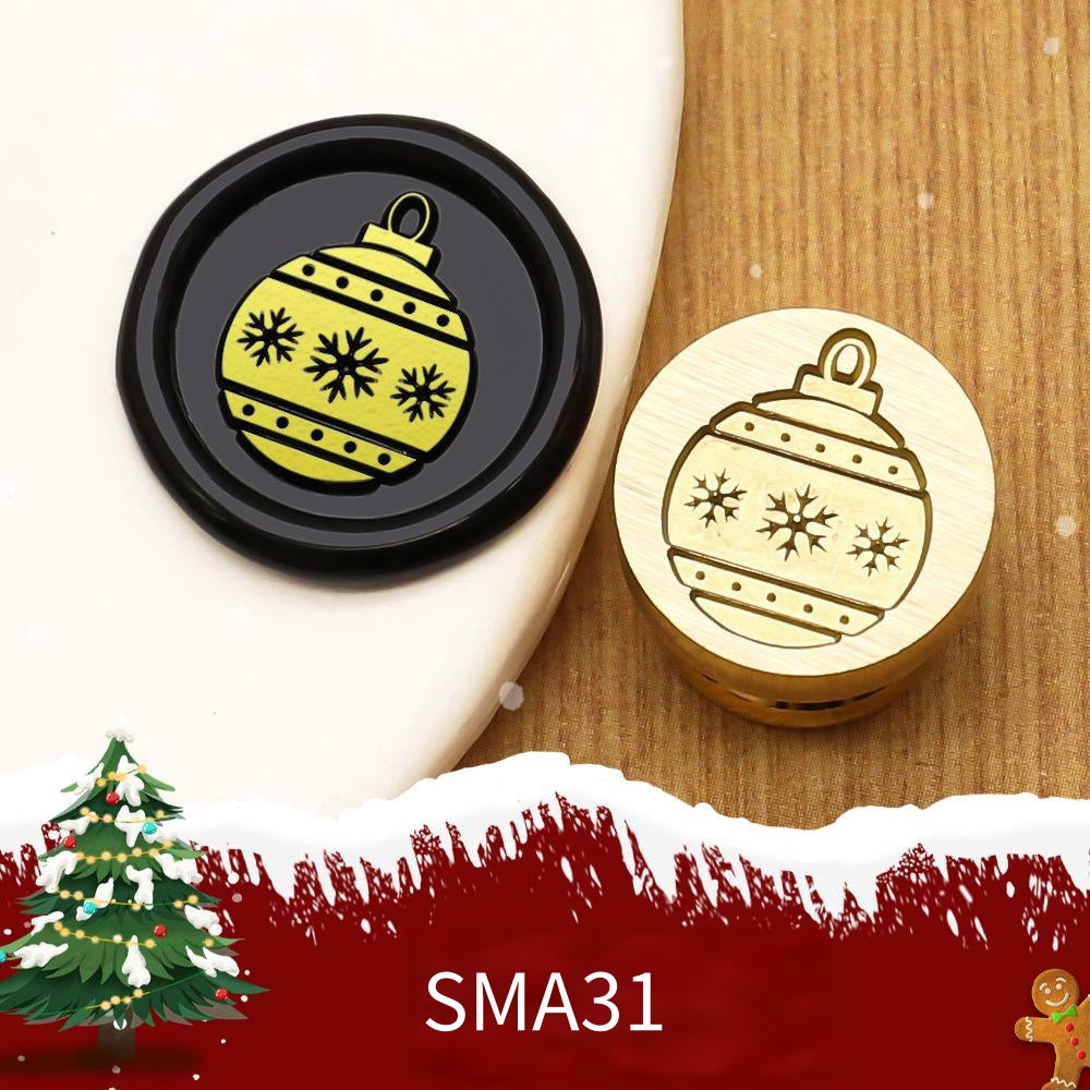 1.5cm Christmas Wax Seal Stamp Brass Head